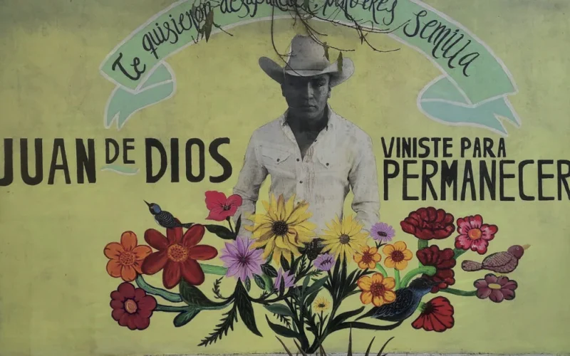Mural del Colectivo Voz de los Desaparecidos en Puebla